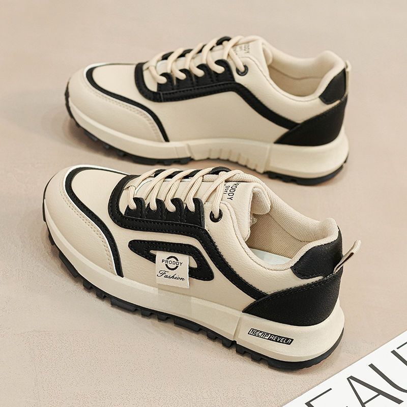 Damen sportliche Sneakers mit rutschfester Sohle und gepolstertem Innenleben R&B