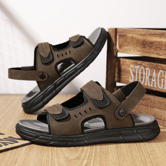 Damen Sportliche Freizeitsandalen mit ergonomischem Fußbett und verstellbaren Riemen R&B