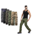 Herren Cargo-Hose mit mehreren praktischen Taschen und verstellbarem Gurt R&B