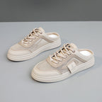 Damen leichte Slip-On Sneakers mit atmungsaktiver Mesh-Oberfläche R&B