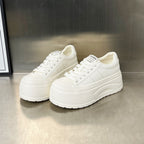 Damen Plateau-Sneaker mit verstärkter Laufsohle und atmungsaktivem Obermaterial R&B