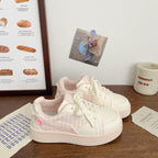Damen Sneakers mit kariertem Design und komfortabler Dämpfung