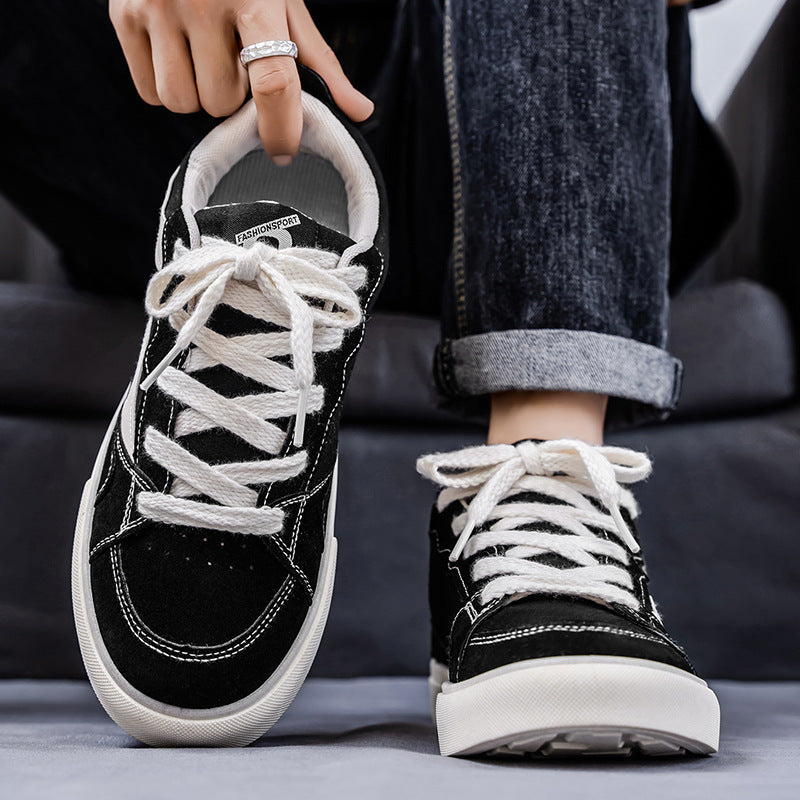 Damen Sneakers mit modischem Veloursleder und auffälligem Design R&B
