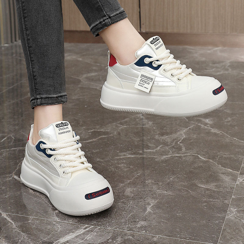 Damen Plateausneaker mit innovativem Dämpfungssystem und vielseitigem Design R&B
