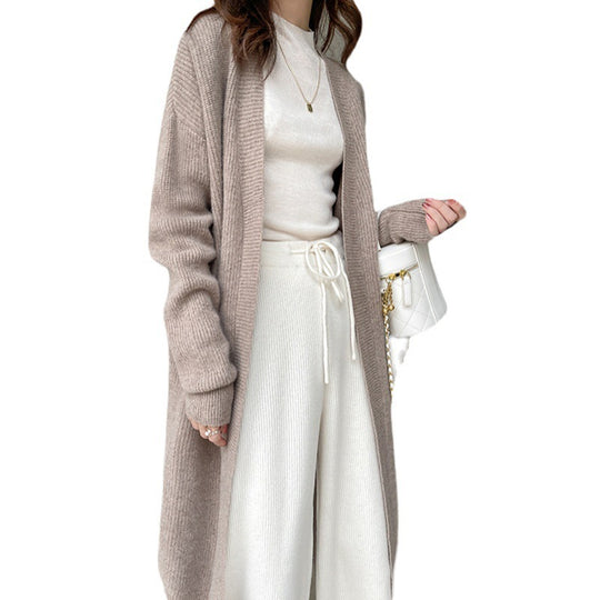 Damen Strickcardigan mit lässigem Schnitt und praktischen Taschen R&B