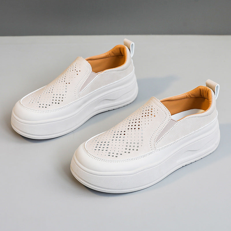Damen Slip-On Sneakers mit atmungsaktivem Obermaterial und dämpfendem Fußbett R&B