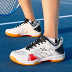 Damen Hochleistungs-Tennisschuhe mit strategischer Dämpfungstechnologie und rutschfester Sohle Heidi Mode