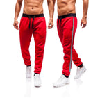 Herren Sportliche Jogginghose mit seitlichen Kontraststreifen R&B