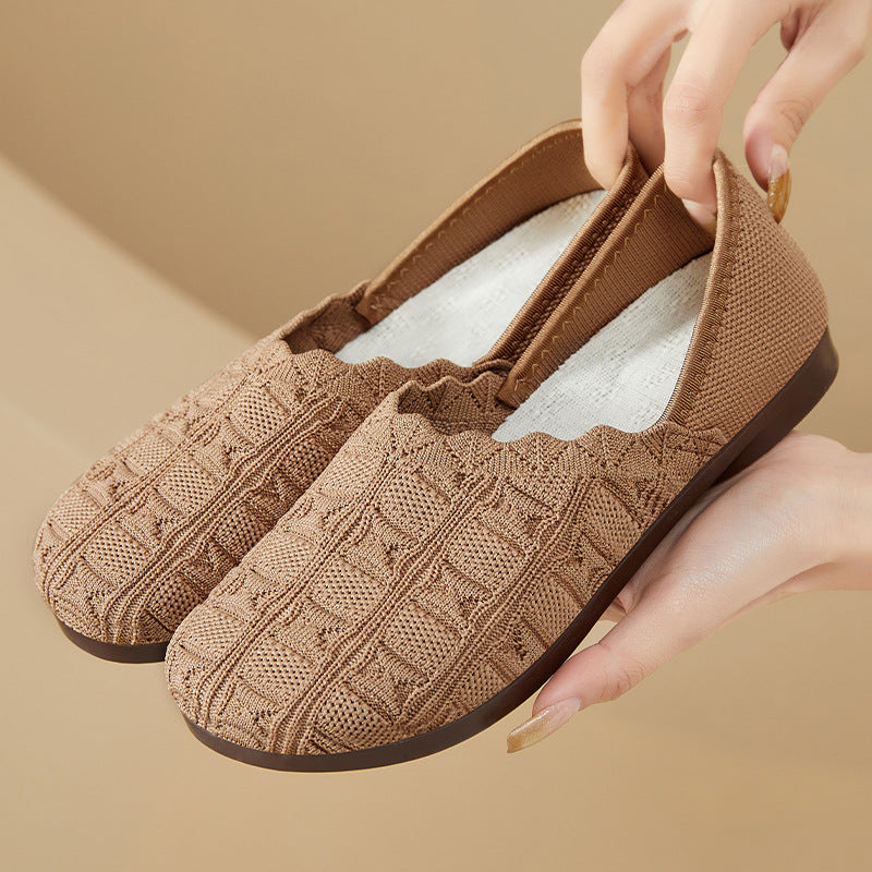 Damen Bequeme Slip-On Schuhe R&B