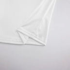 Damen Oversized Crop-T-Shirt mit künstlerischem Grafikdruck R&B