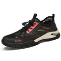 Damen Atmungsaktive Sportliche Sneaker mit Schnellverschluss R&B