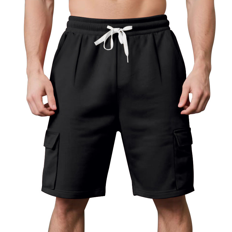 Herren Cargo-Shorts mit elastischem Bund und praktischen Seitentaschen R&B