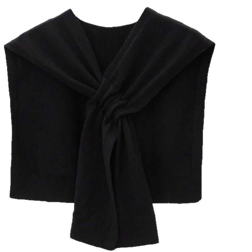 Damen modische Strickschal mit knoten Detail R&B