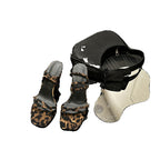 Damen elegante High Heel Sandalen mit modischem Riemendesign R&B
