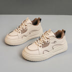 Damen modische Freizeitsneaker mit atmungsaktiver Oberflächenstruktur und dämpfender Sohle R&B