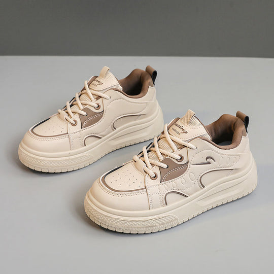 Damen modische Freizeitsneaker mit atmungsaktiver Oberflächenstruktur und dämpfender Sohle R&B