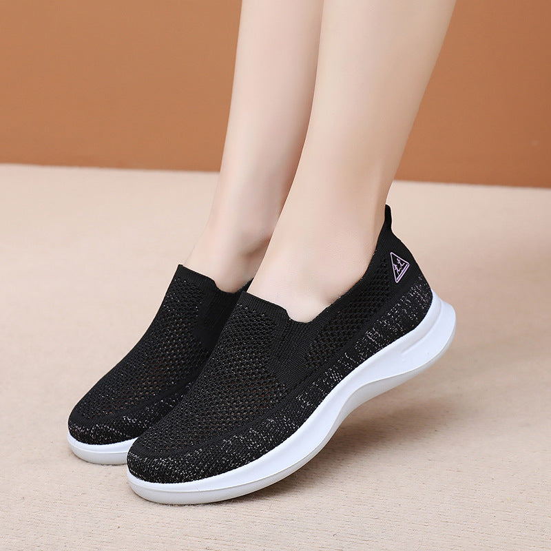 Damen Atmungsaktive Slip-On Sneakers mit flexiblem Komfort R&B