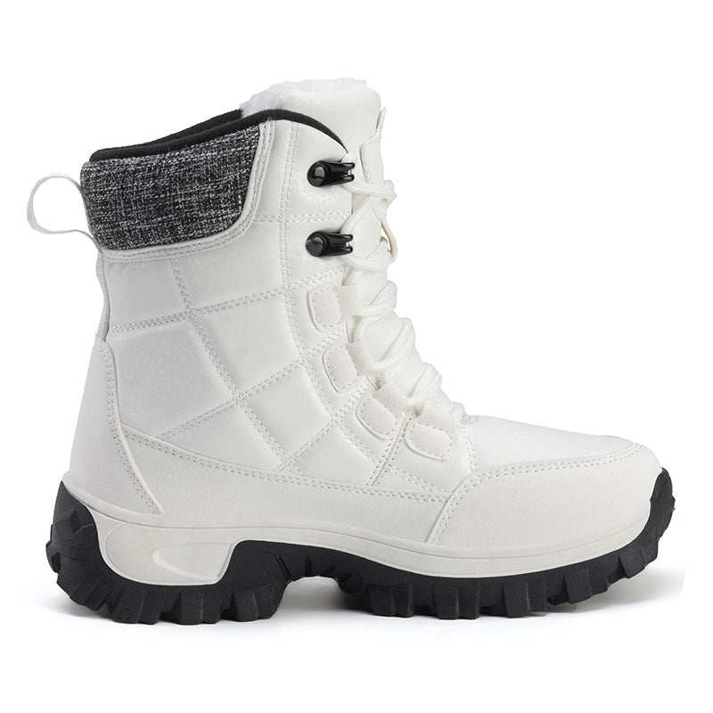 Damen Winterwanderstiefel mit rutschfester Sohle und isolierendem Innenfutter R&B