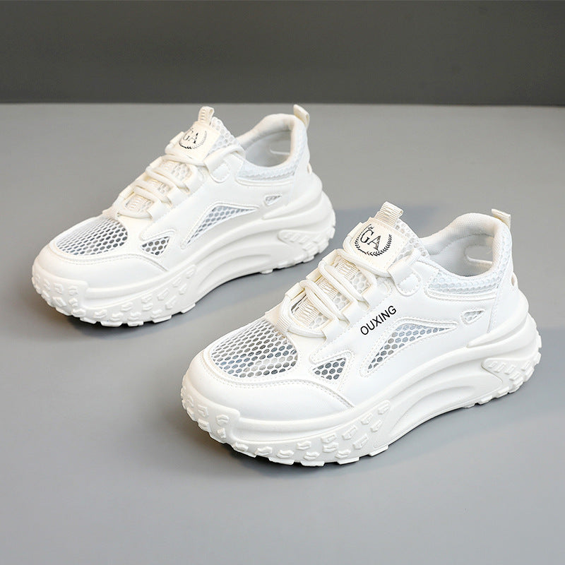 Damen Sportliche Mesh Sneakers mit dämpfendem Sohlenprofil und ergonomischem Design R&B