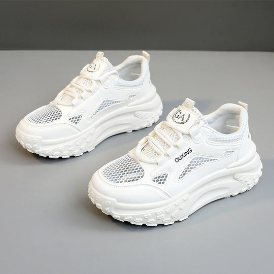 Damen Sportliche Mesh Sneakers mit dämpfendem Sohlenprofil und ergonomischem Design R&B
