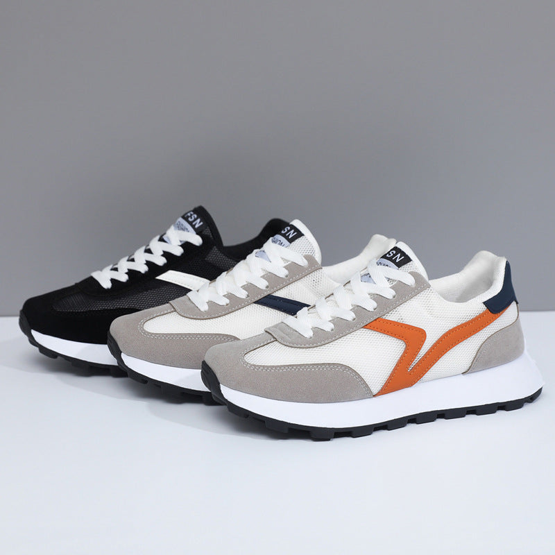 Damen Sportliche Leichtgewicht Sneaker mit rutschfester Laufsohle