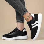Damen Freizeit-Sneaker mit atmungsaktivem Obermaterial und rutschfester Sohle