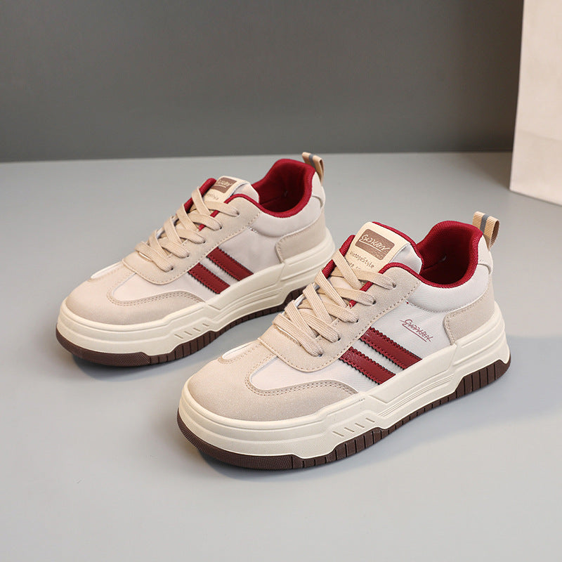 Damen sportive Trend Sneakers mit ergonomischer Dämpfung und atmungsaktiver Obermaterialstruktur R&B