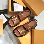 Damen Komfortable Sandalen mit modischem Schnallen-Design