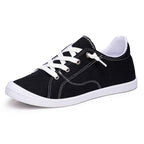 Damen Freizeitschuhe aus strapazierfähigem Canvas mit klassischem Schnürdesign R&B