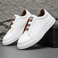 Damen Bequeme Slip-On Sneakers mit elastischen Bändern R&B