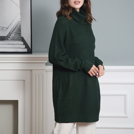 Damen Kuscheliger Rollkragenpullover aus weichem Strick R&B