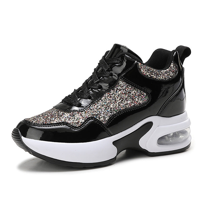 Damen Glitzernde Sneakers mit dämpfender Sohle R&B