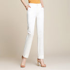 Damen Stoffhose High Waist mit schmaler Passform