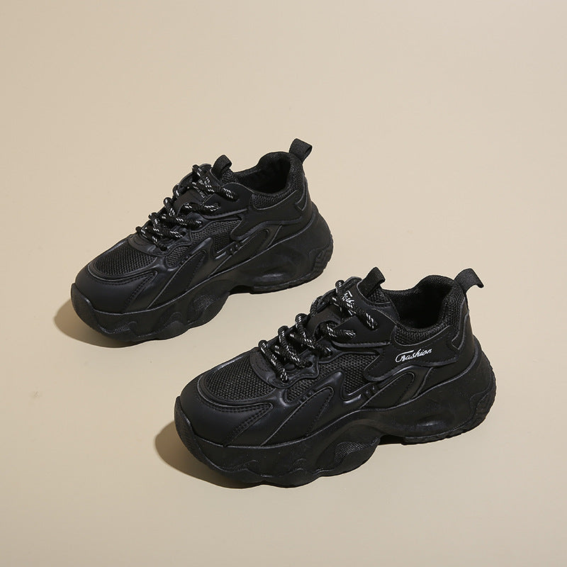 Damen Sportliche Chunky Sneakers mit atmungsaktivem Obermaterial und stabiler Sohle R&B
