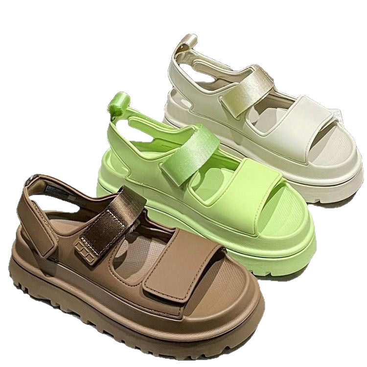 Damen Sportliche Sandalen mit ergonomischem Fußbett und rutschfester Sohle R&B