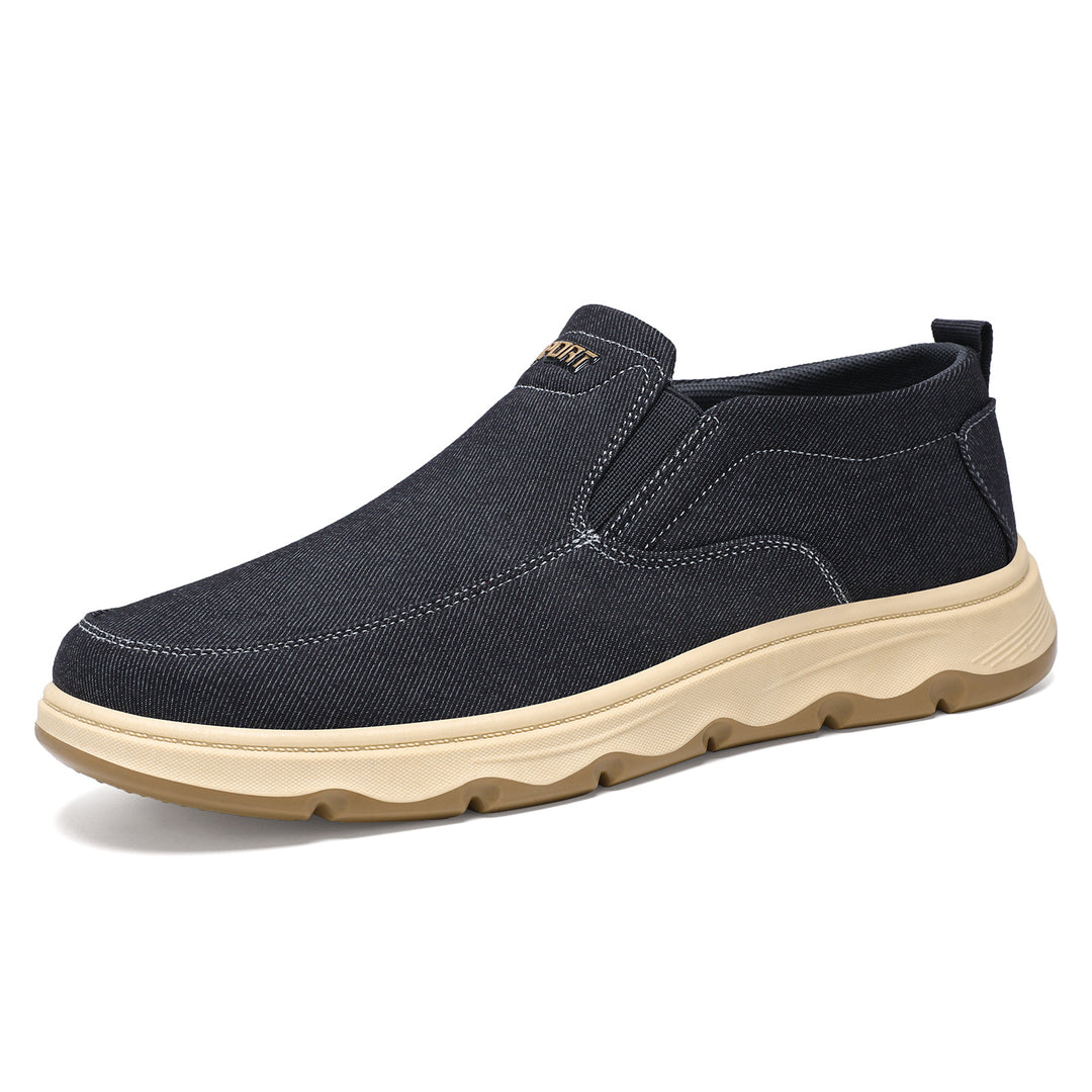 Damen Slip-On Freizeitschuhe mit rutschfester Sohle und atmungsaktiver Textiloberfläche R&B