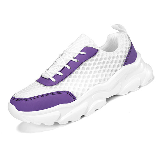 Damen Sportliche Mesh-Sneaker mit dämpfender Sohle R&B