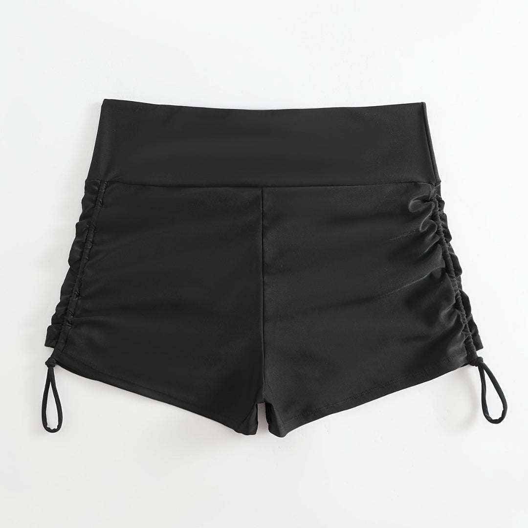Damen Badeshorts mit verstellbarem Bund R&B