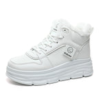 Damen High-Top Sneakers mit kuscheligem Innenfutter und dämpfender Sohle R&B