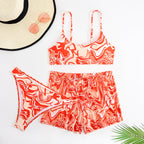 Damen Bikiniset mit innovativem Muster R&B