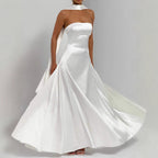 Damen Elegantes und schickes Langarm Abendkleid