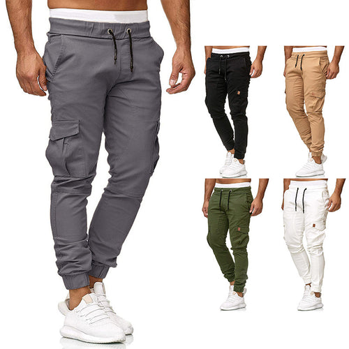 Herren Cargo-Jogginghose mit elastischem Bund und praktischen Seitentaschen R&B