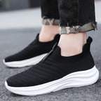 Damen Komfortable und atmungsaktive Slip-On Sneakers mit elastischem Obermaterial R&B