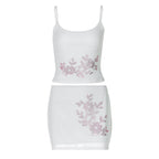 Damen Top und Rock Set R&B