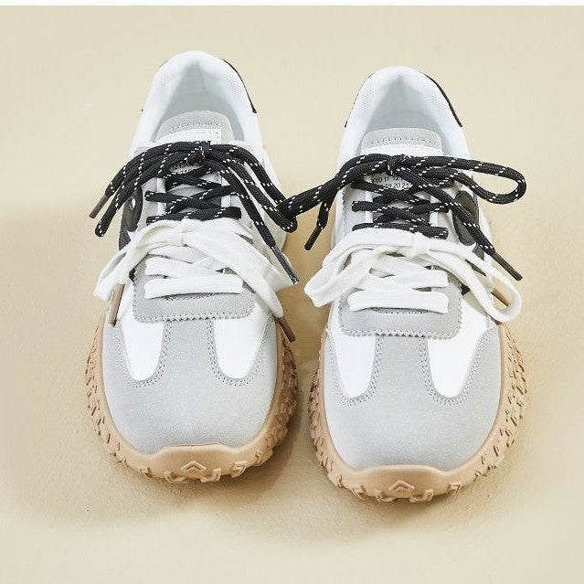 Damen Sportliche Sneakers mit innovativem Dämpfungssystem und flexibler Laufsohle