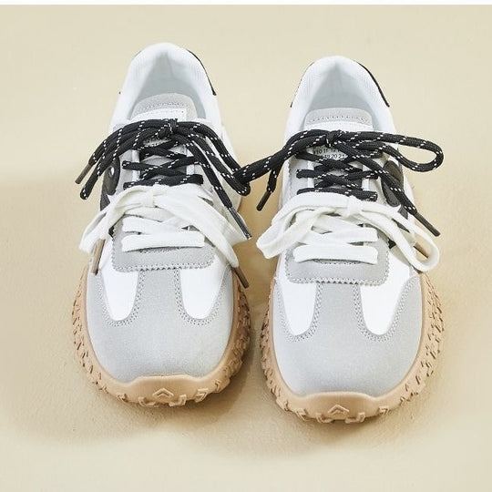 Damen Sportliche Sneakers mit innovativem Dämpfungssystem und flexibler Laufsohle R&B
