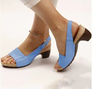 Damen Sandalen mit hohem Komfort und weicher Sohle R&B