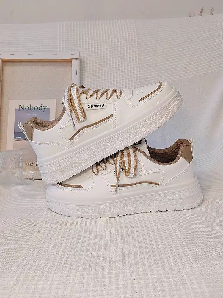 Damen Sportliche Sneakers mit modischer Plateau-Sohle und dämpfendem Komfort