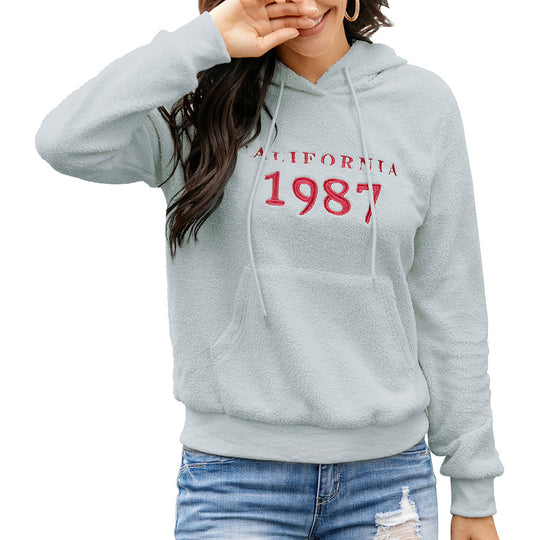 Damen kuscheliger Oversized Hoodie R&B
