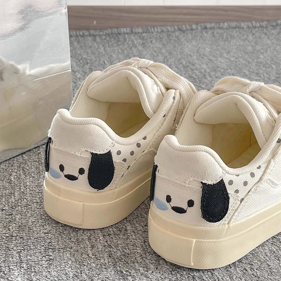Damen Komfortable Sneakers mit dickem Plateau und verspieltem Schnürsystem